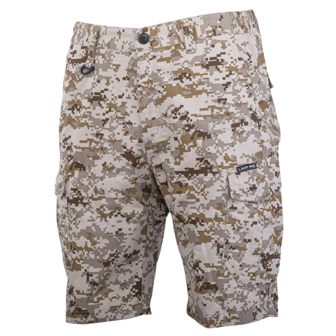 Scurti - PANTALON SLIM-FIT SCURT TIP CAMUFLAJ / BEJ - S