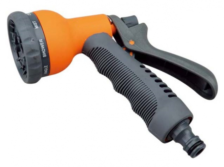 Ferma si Gradina - Pistol pentru udat 8 functii (plastic)