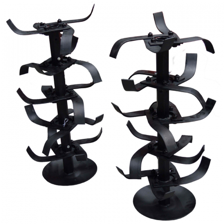 Accesorii motosape | motocultoare - Set freze, 25 - 30 cm, interior 32 mm, pentru motocultor, Rotakt