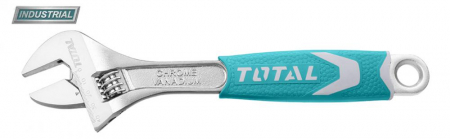 Chei - TOTAL - Cheie reglabila - 150mm (6), CrV (INDUSTRIAL)
