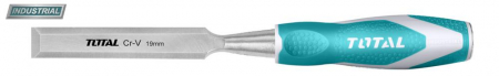 Dalti - TOTAL - Dalta pentru lemn - 19mm - 140mm - Cr-V (INDUSTRIAL)
