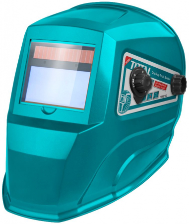 elecrozi si accesorii sudura - TOTAL - Masca sudura automata - vizor 98x43mm (INDUSTRIAL)