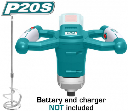 Scule si utilaje constructii - TOTAL - Mixer mortar - M14 - Li-Ion - 20V