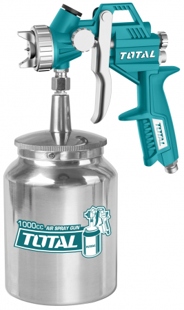 Scule si utilaje constructii - TOTAL - Pistol de vopsit - 1.5mm - 1000ml