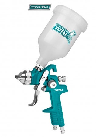 Scule si utilaje constructii - TOTAL - Pistol de vopsit HVLP - 1.4mm - 600ml (INDUSTRIAL)
