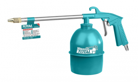 Pistoale aer cald | de lipit | de vopsit - TOTAL - Pistol pentru spalare cu rezervor - 215mm
