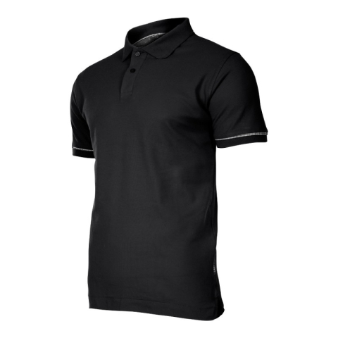 Protectii corporale - TRICOU BUMBAC POLO / NEGRU - L