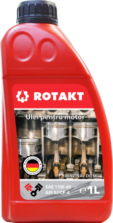 Fara Categorie - Ulei pentru motoarele in 4 timpi, sae 15w-40, api sj/cf-4, Rotakt