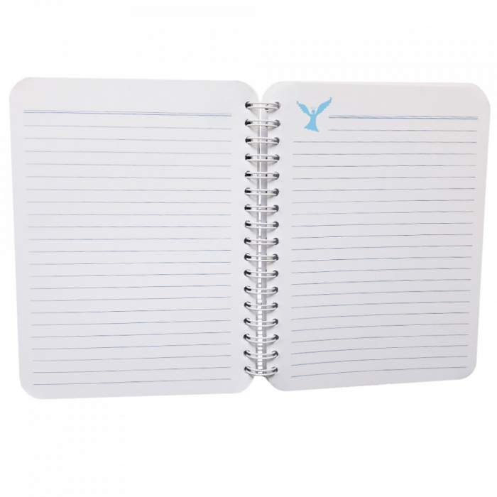 Agendă cu spiră Înger Păzitor, 12 x 16 cm [4]