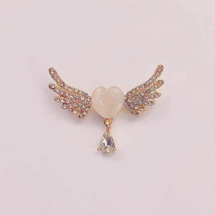 Broșă Golden Heart [11]