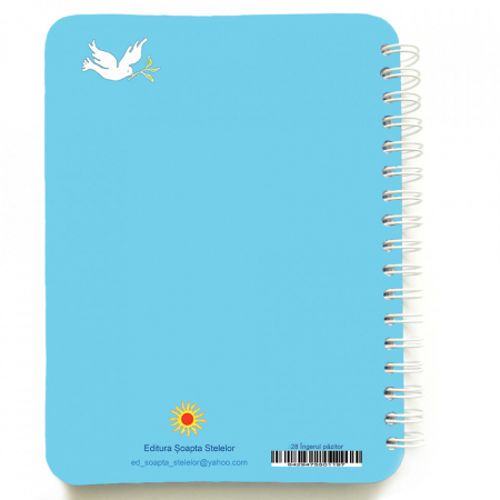 Agendă cu spiră Înger Păzitor, 12 x 16 cm [2]