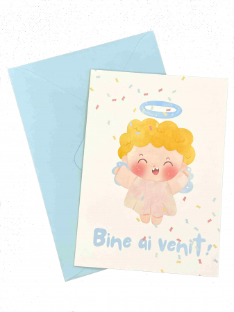 Papetărie - Felicitare "Bine ai venit"