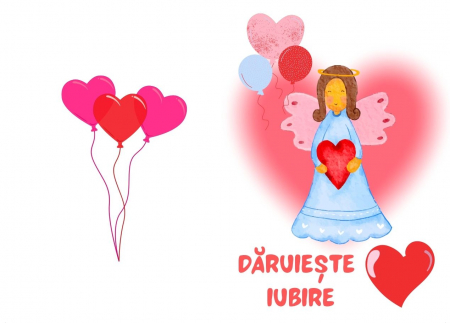 Felicitare "Dăruiește iubire" [1]