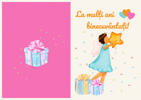 Felicitare "La mulți ani" [1]
