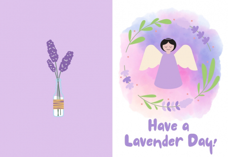 Felicitare "Have a Lavender Day" [1]