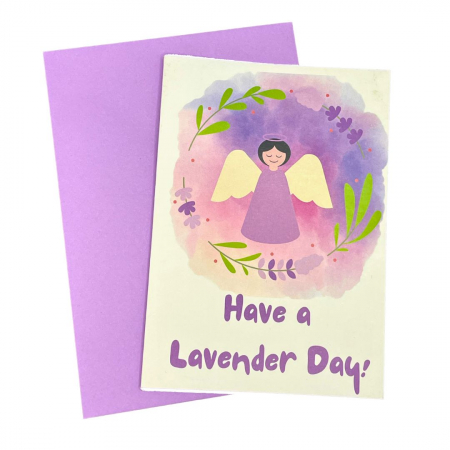 Papetărie - Felicitare "Have a Lavender Day"