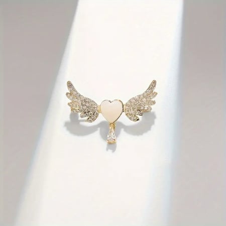 Broșă Golden Heart [6]
