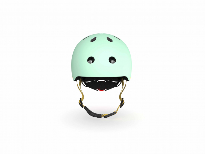 Casca de protectie pentru copii, sistem de reglare magnetic cu led, XXS-S, 45-51 cm, 1 an+, Kiwi, Scoot & Ride [6]