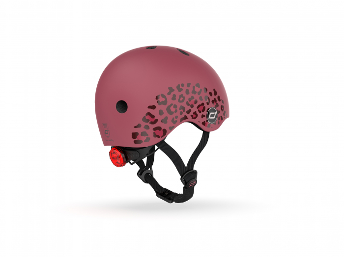 Casca de protectie pentru copii, sistem de reglare magnetic cu led, XXS-S, 45-51 cm, 1 an+, Wildcat, Scoot & Ride [3]