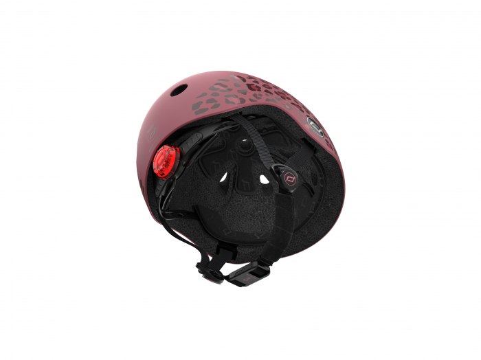 Casca de protectie pentru copii, sistem de reglare magnetic cu led, XXS-S, 45-51 cm, 1 an+, Wildcat, Scoot & Ride [8]