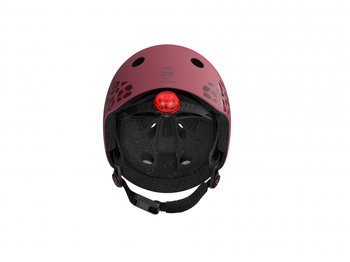 Casca de protectie pentru copii, sistem de reglare magnetic cu led, XXS-S, 45-51 cm, 1 an+, Wildcat, Scoot & Ride [7]