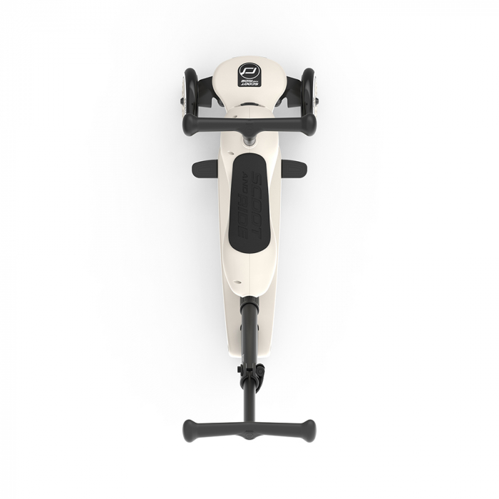 Trotineta copii cu sezut si maner, transformabila 3in1, Highwaykick 1 Push and Go Ash, 1-5 ani, pana la 50 kg, Scoot & Ride [9]