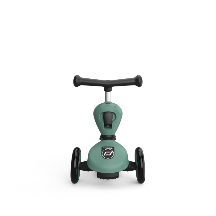Trotineta copii cu sezut, transformabila 2in1, HighwayKick 1 Forest, 1-5 ani, pana la 50 kg, Scoot & Ride [4]
