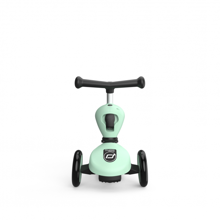 Trotineta copii cu sezut, transformabila 2in1, HighwayKick 1 Kiwi, 1-5 ani, pana la 50 kg, Scoot & Ride [3]