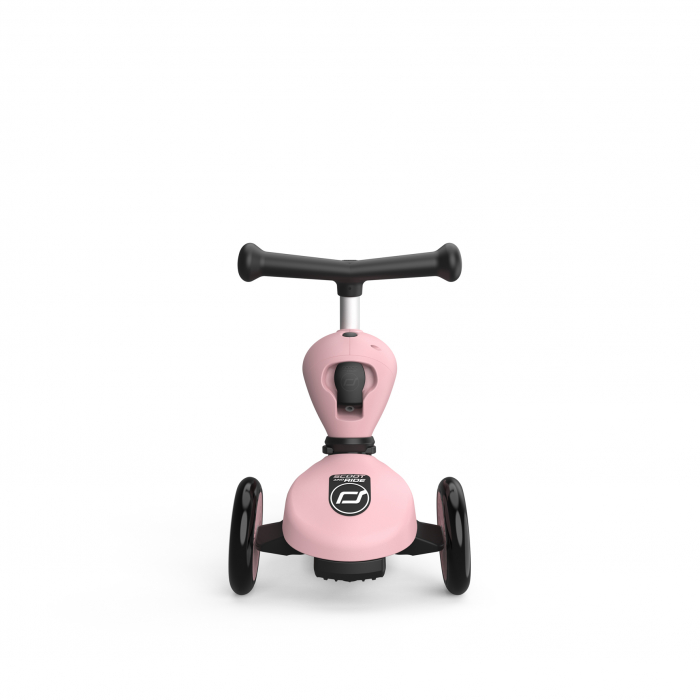 Trotineta copii cu sezut, transformabila 2in1, HighwayKick 1 Rose, 1-5 ani, pana la 50 kg, Scoot & Ride [3]