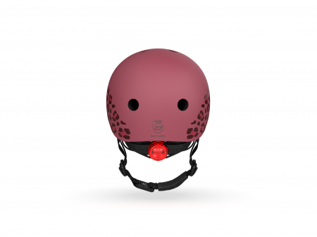 Casca de protectie pentru copii, sistem de reglare magnetic cu led, XXS-S, 45-51 cm, 1 an+, Wildcat, Scoot & Ride [4]
