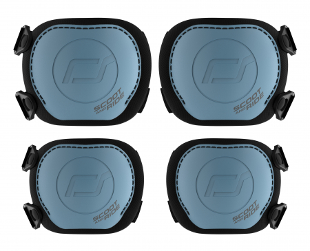 Set de protectii - Set de protectie Scoot and Ride, genunchiere si cotiere, marime S, Steel