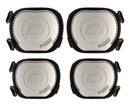 Set de protectii - Set de protectie Scoot and Ride, genunchiere si cotiere, marime S, Ash