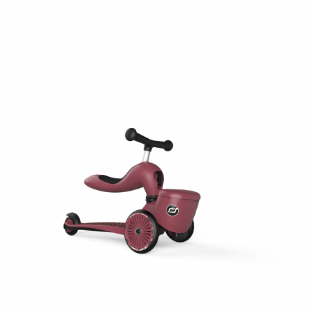 Trotineta copii cu sezut, suport jucarie, transformabila 2in1, HighwayKick 1 Lifestyle Wildcat, 1-5 ani, pana la 50 kg, Scoot & Ride [7]