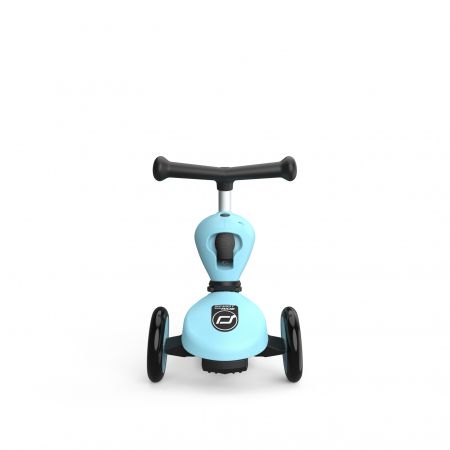 Trotineta copii cu sezut, transformabila 2in1, HighwayKick 1 Blueberry, 1-5 ani, pana la 50 kg, Scoot & Ride [2]