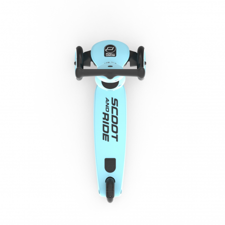 Trotineta copii cu sezut, transformabila 2in1, HighwayKick 1 Blueberry, 1-5 ani, pana la 50 kg, Scoot & Ride [7]