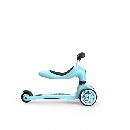 Trotineta copii cu sezut, transformabila 2in1, HighwayKick 1 Blueberry, 1-5 ani, pana la 50 kg, Scoot & Ride [4]