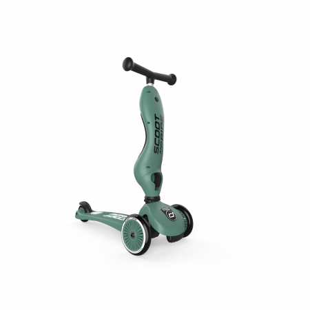 Trotineta copii cu sezut, transformabila 2in1, HighwayKick 1 Forest, 1-5 ani, pana la 50 kg, Scoot & Ride [6]