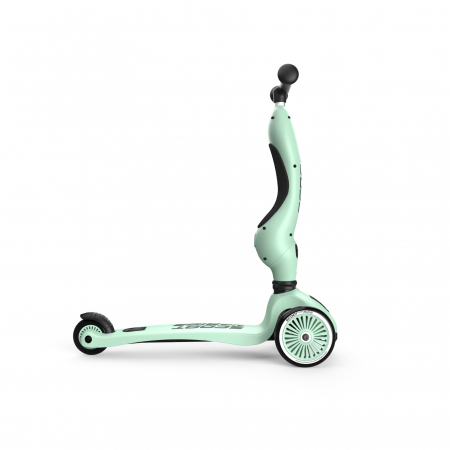 Trotineta copii cu sezut, transformabila 2in1, HighwayKick 1 Kiwi, 1-5 ani, pana la 50 kg, Scoot & Ride [7]