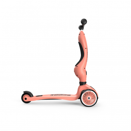 Trotineta copii cu sezut, transformabila 2in1, HighwayKick 1 Peach, 1-5 ani, pana la 50 kg, Scoot & Ride [7]