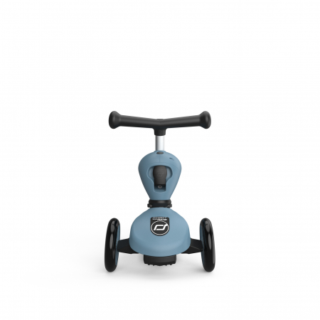 Trotineta copii cu sezut, transformabila 2in1, HighwayKick 1 Steel, 1-5 ani, pana la 50 kg, Scoot & Ride [2]