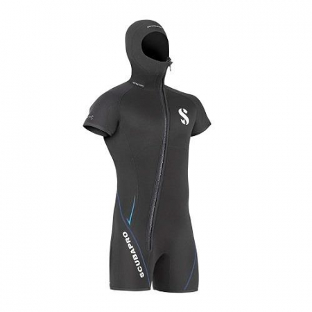 Costume umede - Costum shorty cu gluga Definition, Men, 6mm