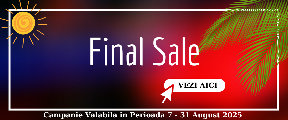 FINAL SALE - TVA-ul A CRESCUT, NOI AM SCAZUT PRETURILE!