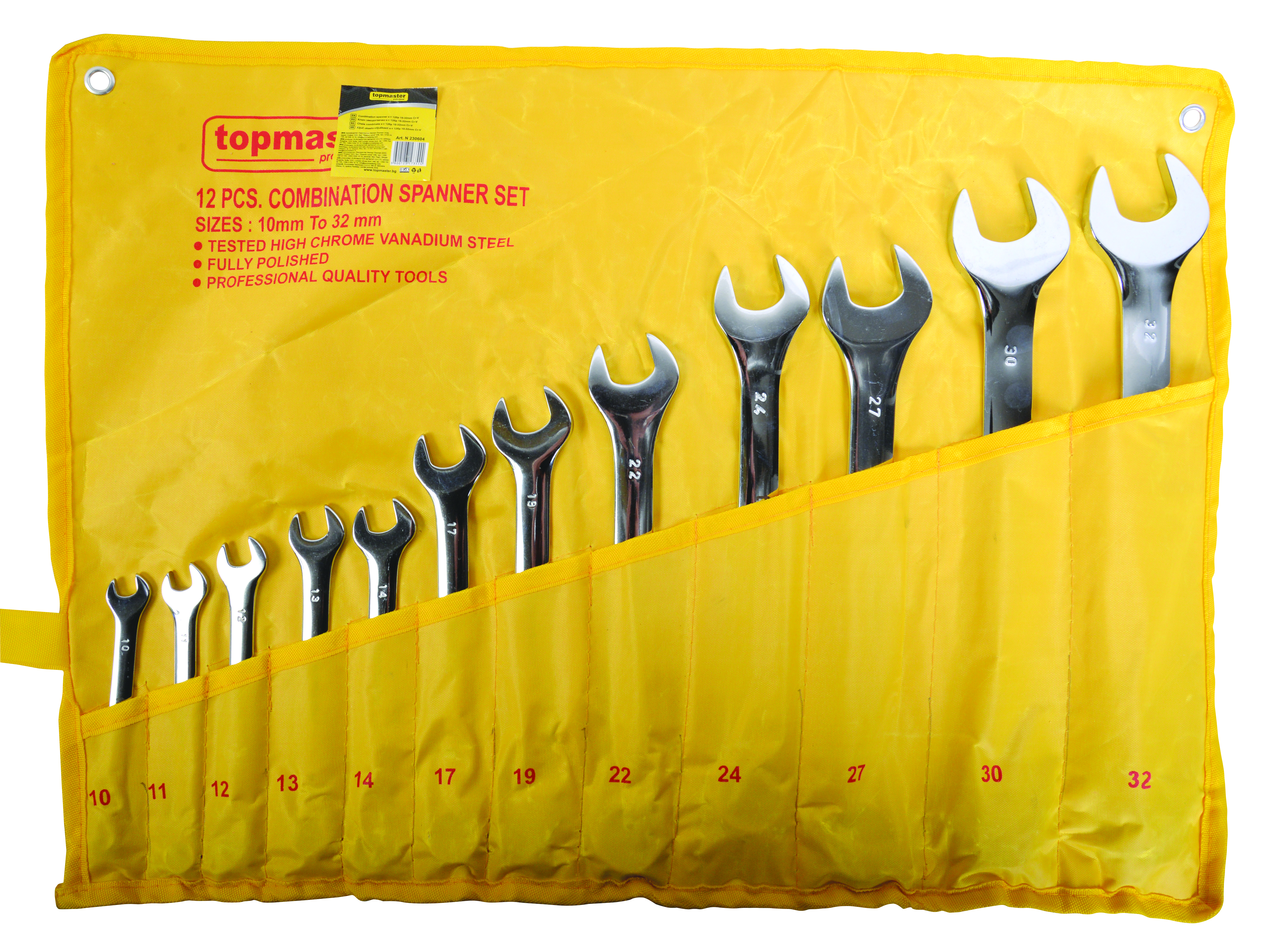 Set 12 chei combinate sistem metric TMP Top Master Pro [1]