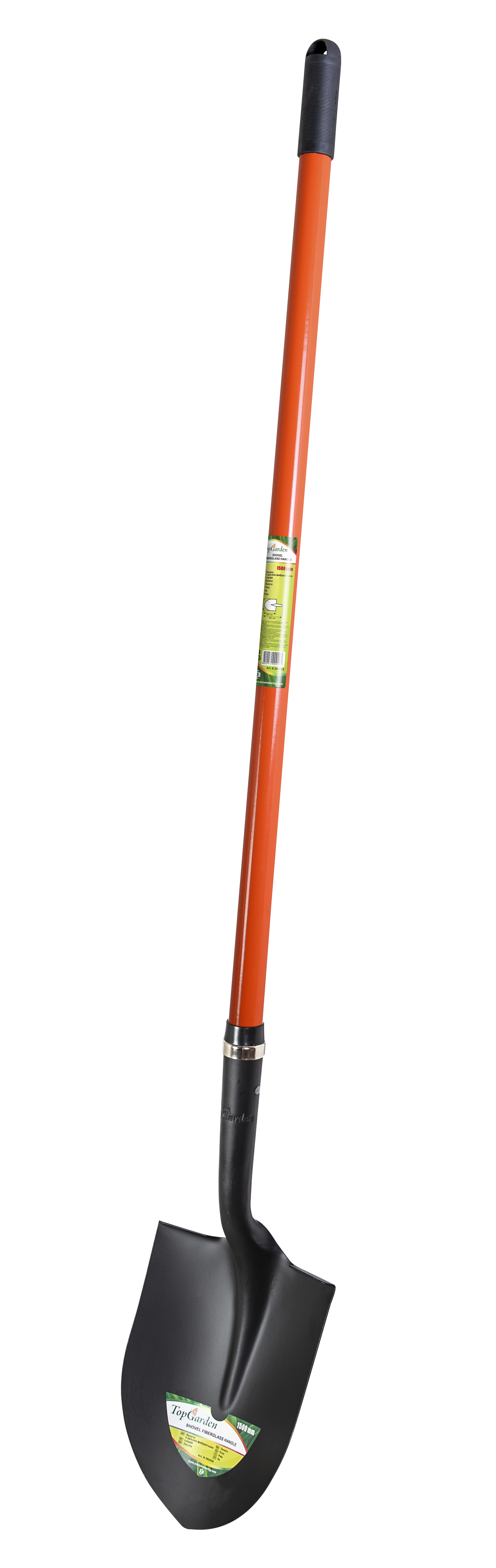 Cazma semirotunda cu coada din fibra de sticla 1500 mm TG TopGarden [1]