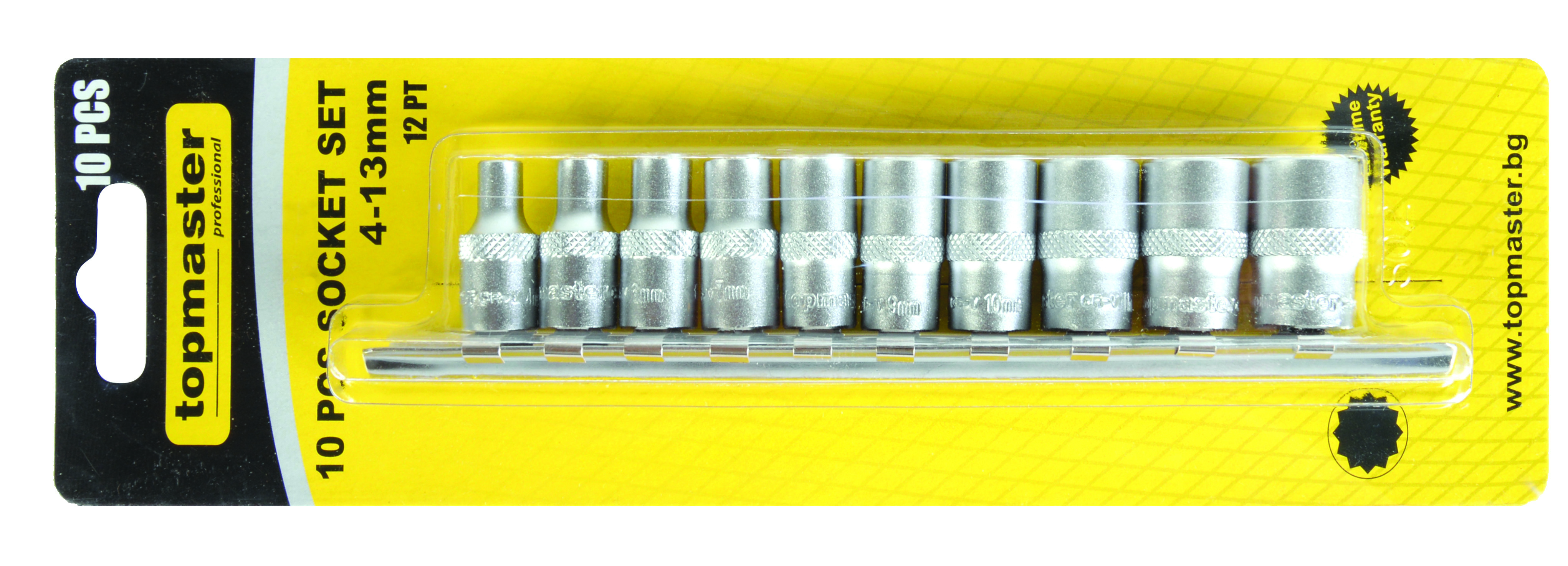 Set 10 tubulare 1/4" TMP Top Master Pro [2]