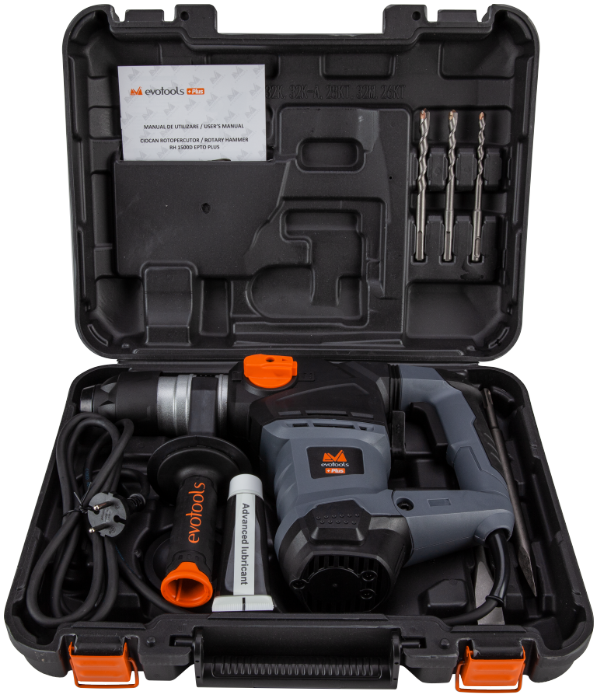 Ciocan Rotopercutor RH 1500D EPTO PLUS SDS plus 1500W 880rpm 5.5J EVOTOOLS [8]