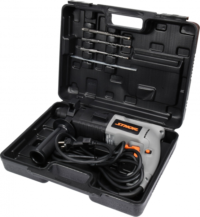 Ciocan rotopercutor STHOR SDS+ 500W 1.5J 2 functii 6 accesorii [3]