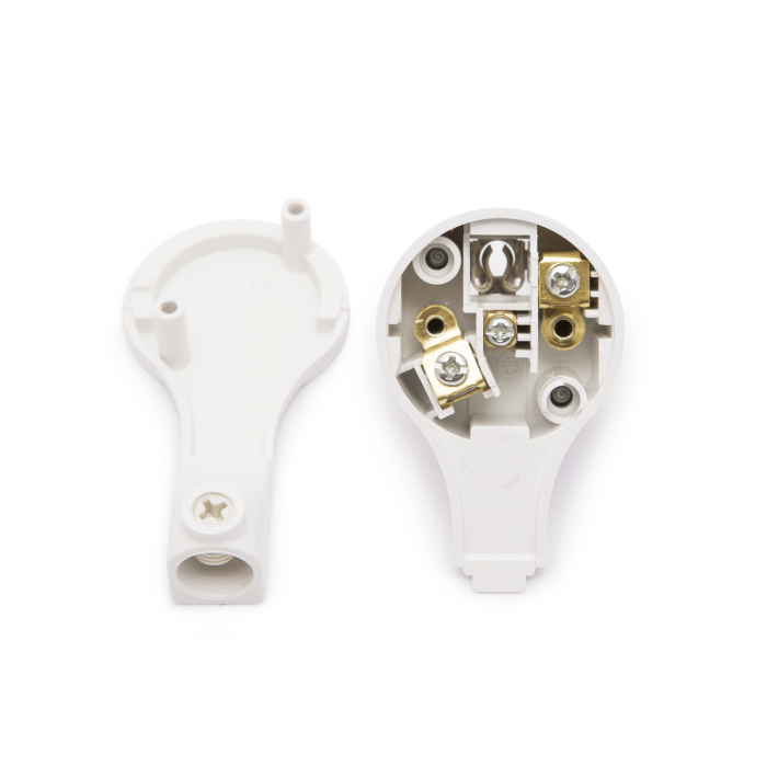 05950WH - Fisa volanta 250V~50Hz / 16A - alb- 90° [5]