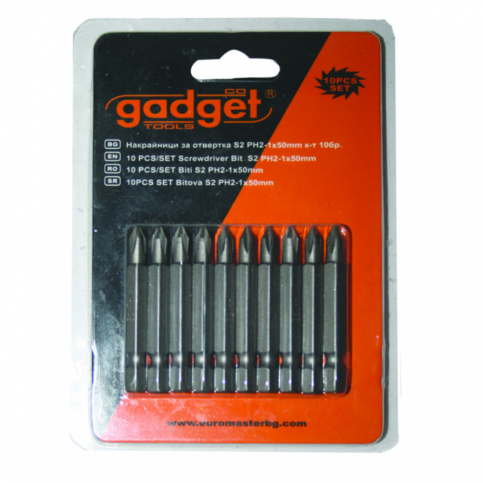 10pcs/Set biti S2 PH-1x50mm GD Gadget [2]