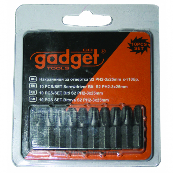10pcs/Set biti S2 PH-3x25mm GD Gadget [2]